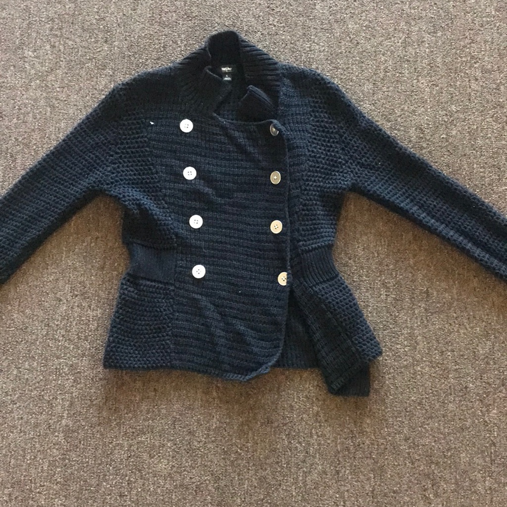 Buttoned Sweater